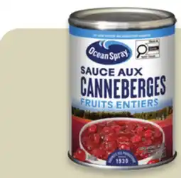 Walmart Ocean Spray cranberry sauce offer