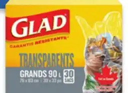 Walmart Glad clear garbage bags offer