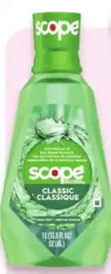 Walmart Scope mouthwash offer