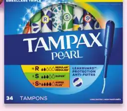 Walmart Tampax tampons offer