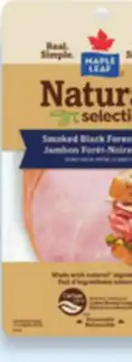 Walmart Maple Leaf Natural Selections sliced deli meat offer