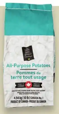 Walmart Your Fresh Market all-purpose potatoes offer