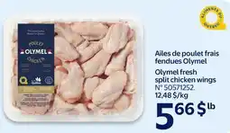 Walmart Olymel fresh split chicken wings offer