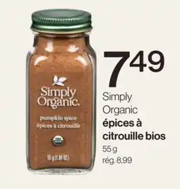 Avril épices à citrouille bios offer