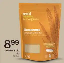 Avril Couscous bio offer