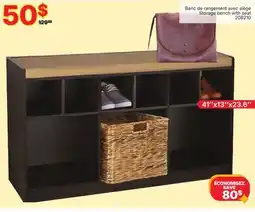 Rossy Storage bench with seat offer