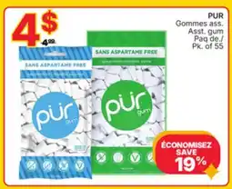 Rossy PUR Asst. gum offer