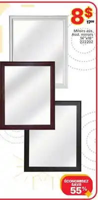 Rossy Asst. mirrors offer