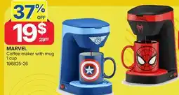 Rossy MARVEL Coffee maker with mug 1 cup offer