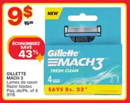 Rossy GILLETTE Razor blades offer