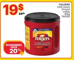Rossy FOLGERS Ground coffee offer