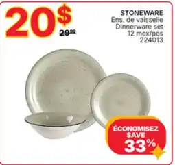 Rossy STONEWARE Dinnerware set offer