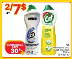 Rossy CIF Asst. cleaners offer