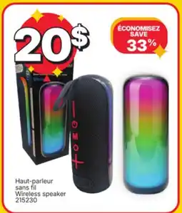 Rossy Wireless speaker offer