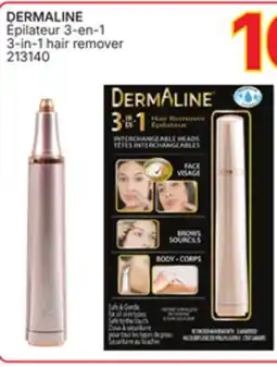 Rossy DERMALINE 3-in-1 hair remover offer