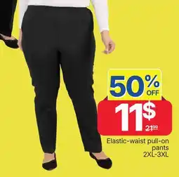 Rossy Elastic-waist pull-on pants offer