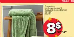 Rossy Jacquard sherpa blanket offer