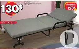Rossy Folding bed with mattress offer