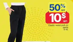 Rossy Elastic-waist pull-on pants offer