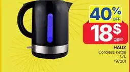 Rossy HAUZ Cordless Kettle offer