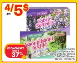 Rossy Fabric softener sheets offer