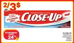 Rossy CLOSE UP Toothpaste offer