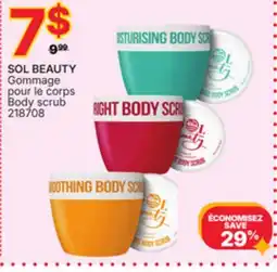 Rossy SOL BEAUTY Body scrub offer