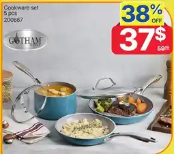 Rossy GOTHAM STEEL Cookware set 5 pcs offer