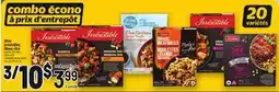 Metro DÎNER IRRÉSISTIBLE, MIEUX-ÊTRE | IRRÉSISTIBLE FROZEN DINNER offer
