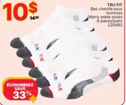 Rossy TRU FIT Men's ankle socks offer