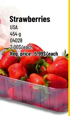 Mayrand Strawberries offer