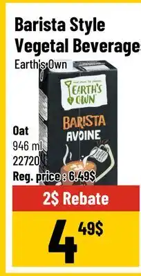 Mayrand Barista Style Vegetal Beverages offer