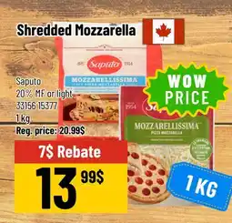 Mayrand Shredded Mozzarella offer