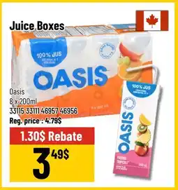 Mayrand Oasis Juice Boxes offer