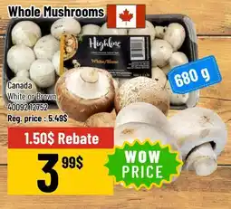 Mayrand Whole Mushrooms offer
