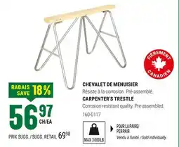 BMR CHEVALET DE MENUISIER offer