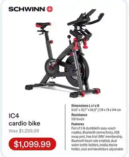Club Piscine IC4 cardio bike offer