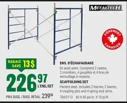 BMR ENS. D'ÉCHAFAUDAGE offer