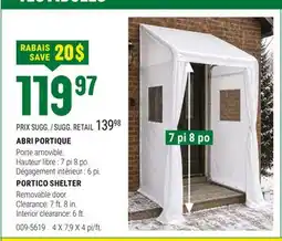 BMR ABRI PORTIQUE offer