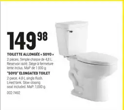 BMR TOILETTE ALLONGÉE SOYO offer