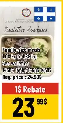 Mayrand Frozen Meals offer