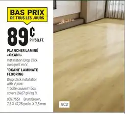 BMR PLANCHER LAMINÉ OKANI offer