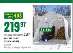 BMR ABRI UTILITAIRE offer