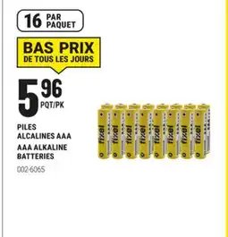 BMR PILES ALCALINES AAA offer