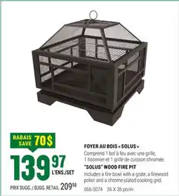 BMR FOYER AU BOIS SOLUS offer