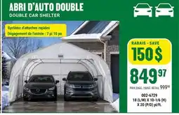 BMR ABRI D'AUTO DOUBLE offer