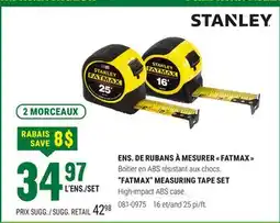 BMR ENS. DE RUBANS À MESURER FATMAX offer