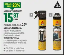 BMR MOUSSE SIKABOOM offer