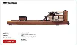 Club Piscine Walnut rower offer