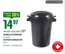 BMR POUBELLE EXTÉRIEURE offer